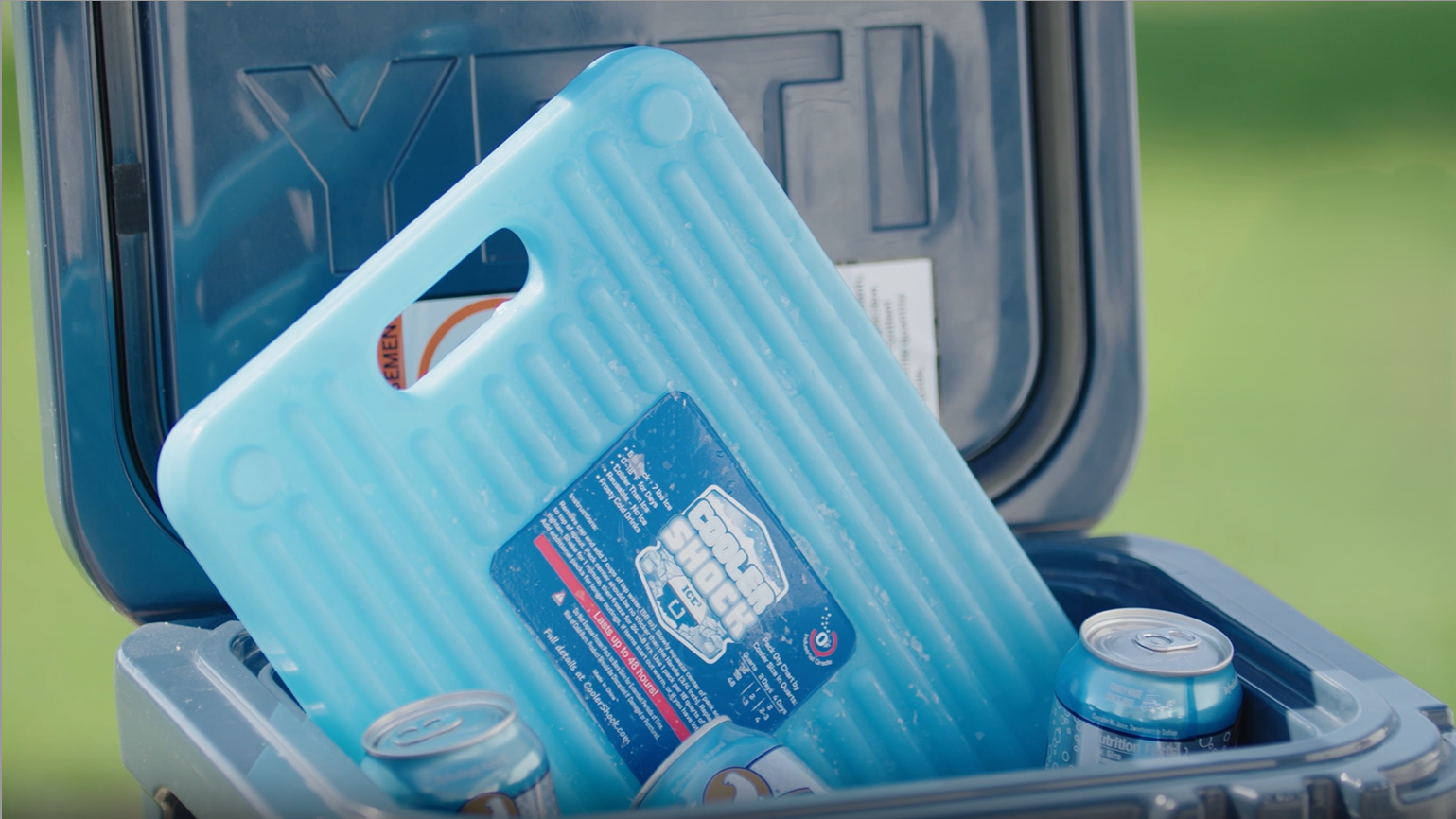 Amazon.com : Cooler Shock Ice Packs for Cooler - 2 Reusable, Long